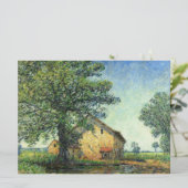 Frans Boerderij in La Petite Mare (door Francis Pi Kaart (Staand voorkant)