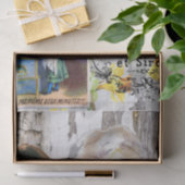 Frans Boerderij Koe Tissuepapier (Geschenk)