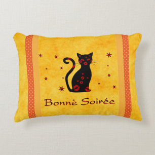 Frans:Bonne Soiree Accent Pillow Accent Kussen