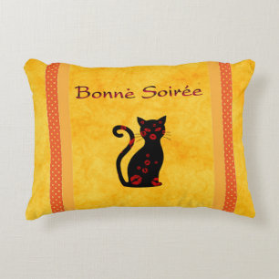 Frans:Bonne Soiree Accent Pillow Accent Kussen