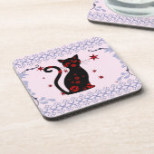Frans:Bonne Soiree Beverage Coaster Bier Onderzetter (Linkerzijde)