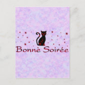 Frans:Bonne Soiree Briefkaart (Voorkant)