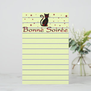 Frans:Bonne Soiree Briefpapier