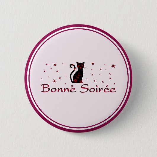 Frans:Bonne Soiree Button (Voorkant)