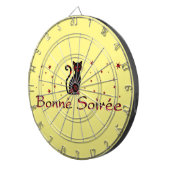 Frans:Bonne Soiree Dart Board Dartbord (Voorkant Rechts)