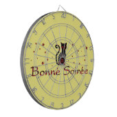 Frans:Bonne Soiree Dart Board Dartbord (Voorkant Links)
