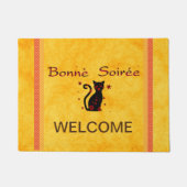 Frans:Bonne Soiree Doormat Deurmat (Voorkant)