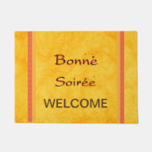 Frans:Bonne Soiree Doormat Deurmat (Voorkant)
