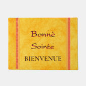 Frans:Bonne Soiree Doormat Deurmat (Voorkant)