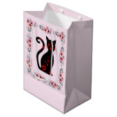Frans:Bonne Soiree Gift Bag Medium Cadeauzakje (Voorkant Gekanteld)