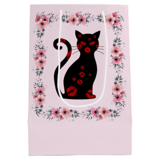 Frans:Bonne Soiree Gift Bag Medium Cadeauzakje (Achterkant)