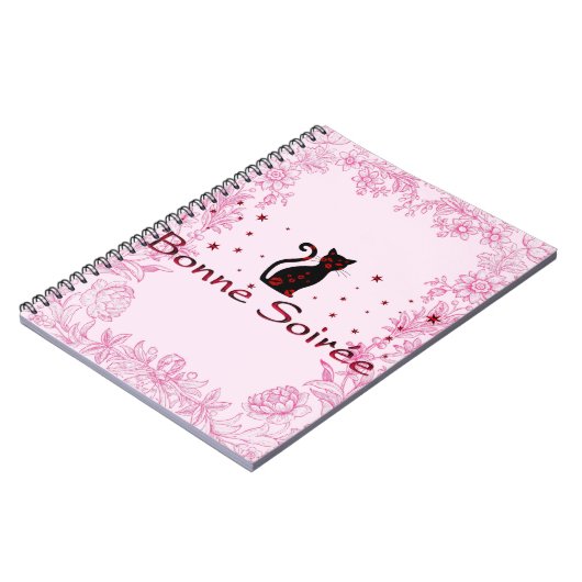 Frans:Bonne Soiree Notitieboek (Linkerzijde)