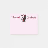 Frans:Bonne Soiree Notities Post-it® Notes (Voorkant)