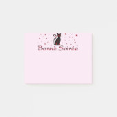 Frans:Bonne Soiree Post-it Notes (Voorkant)