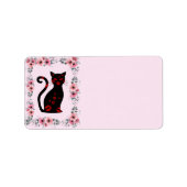 Frans:Bonne Soiree Return Address Label (Voorkant)