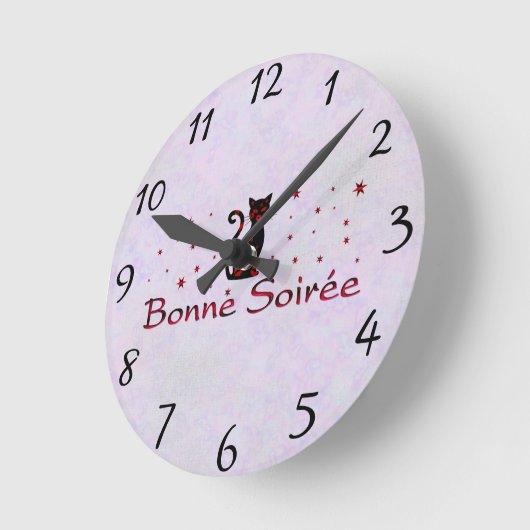 Frans:Bonne Soiree Ronde Klok (Hoek)