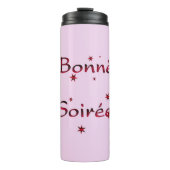 Frans:Bonne Soiree Thermal Tumbler Thermosbeker (Voorkant)