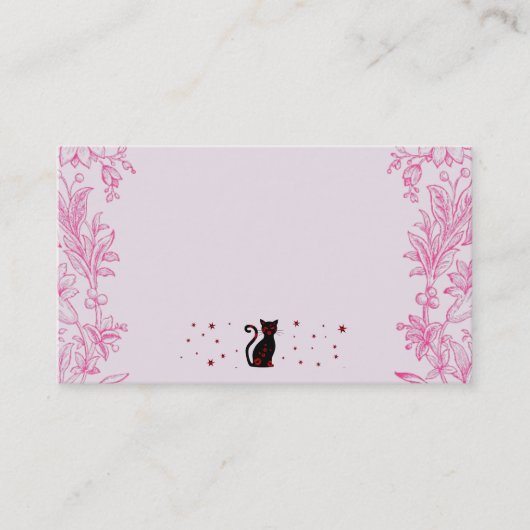 Frans:Bonne Soiree Visitekaartje (Voorkant)