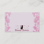 Frans:Bonne Soiree Visitekaartje (Voorkant)