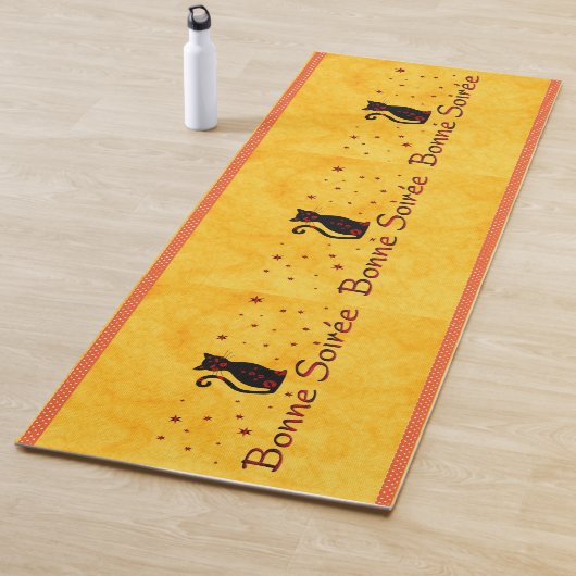 Frans:Bonne Soiree Yoga Mat (In situ)