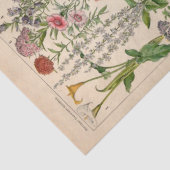 Frans botanisch fleurs tissuepapier (Detail)