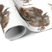 Frans Bretagne, Vogeljacht Kunst Cadeaupapier (Rol Hoek)