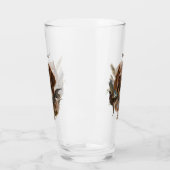 Frans Bretagne, Vogeljacht Kunst Glas (Links)