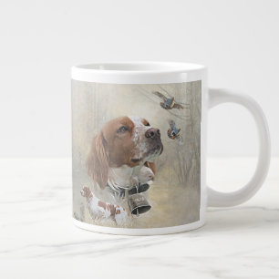 Frans Bretagne, Vogeljacht Kunst Grote Koffiekop
