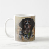 Frans Bretagne, Vogeljacht Kunst Koffiemok (Links)