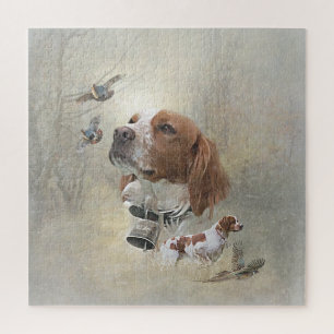 Frans Bretagne, Vogeljacht Kunst Legpuzzel