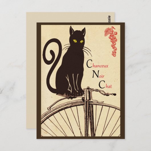 Frans briefkaart (Voorkant / Achterkant)