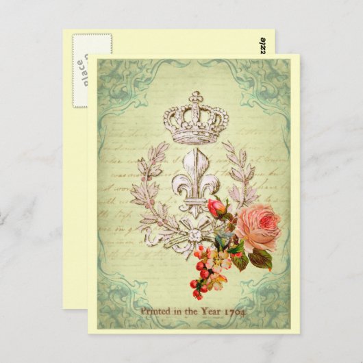  Frans Briefkaart (Voorkant / Achterkant)