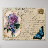  Frans Briefkaart afdrukken Poster (Voorkant)