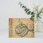 Frans Briefkaart Armillary Sphere (Staand voorkant)