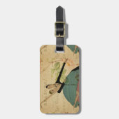 Frans Briefkaart Bag Label Bagagelabel (Voorkant verticaal)