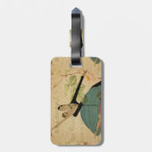 Frans Briefkaart Bag Label Bagagelabel (Achterkant verticaal)