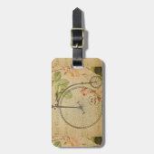 Frans Briefkaart Bag Label Bagagelabel (Voorkant verticaal)