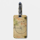 Frans Briefkaart Bag Label Bagagelabel (Achterkant verticaal)