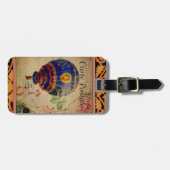 Frans Briefkaart Bag Label Bagagelabel (Voorkant horizontaal)