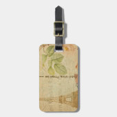 Frans Briefkaart Bag Label Bagagelabel (Voorkant verticaal)