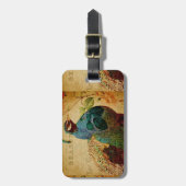 Frans Briefkaart Bag Label Bagagelabel (Voorkant verticaal)
