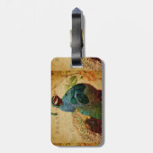 Frans Briefkaart Bag Label Bagagelabel (Achterkant verticaal)