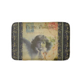 Frans Briefkaart Bath Mat (Voorkant)