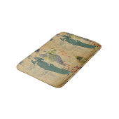 Frans Briefkaart Bath Mat (Gekanteld)