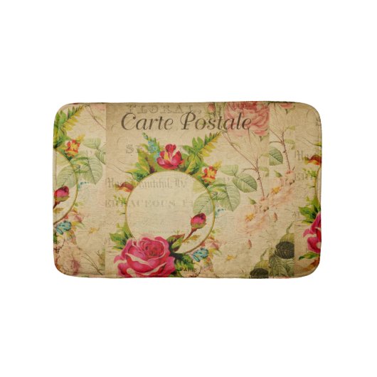 Frans Briefkaart Bath Mat (Voorkant)