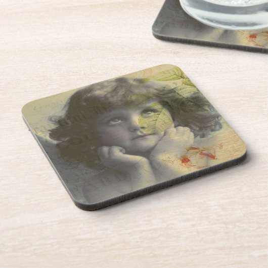Frans Briefkaart Beverage Coaster Bier Onderzetter (Linkerzijde)