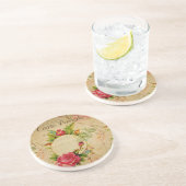 Frans Briefkaart Beverage Coaster Zandsteen Onderzetter (Zijkant)