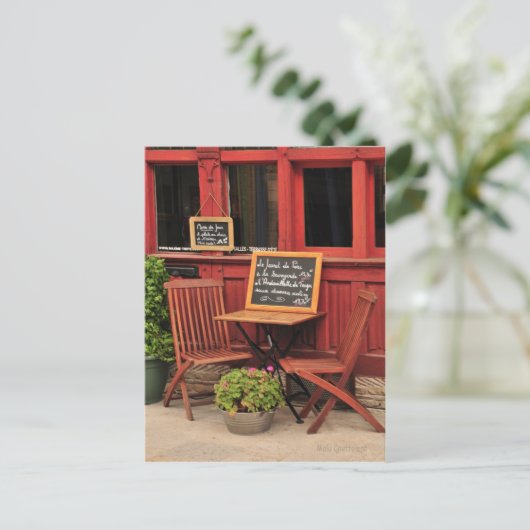 Frans Briefkaart Cafe (Staand voorkant)