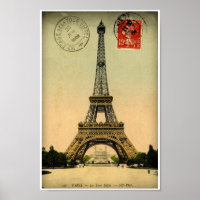  Frans Briefkaart Eiffel Tower Paris Frankrijk