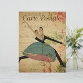 Frans Briefkaart Flyer (Staand voorkant)